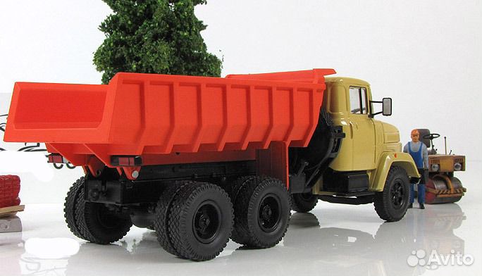 Краз 6510 Самосвал 1985 СССР Наш Автопром 1:43