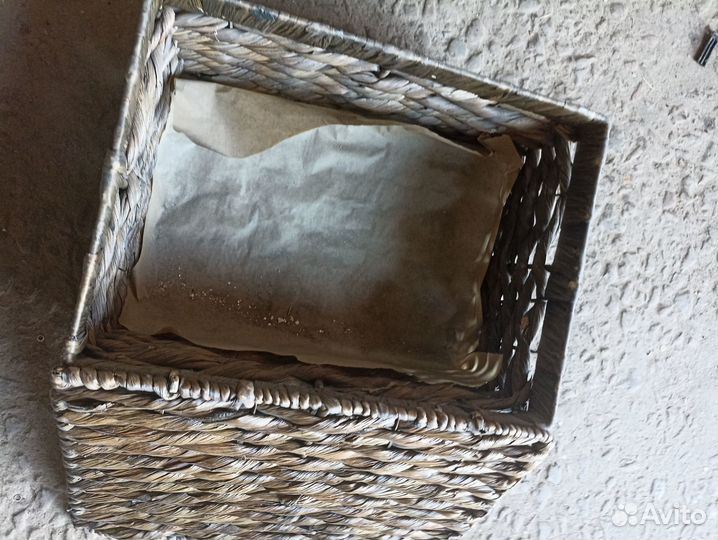Корзина плетеная