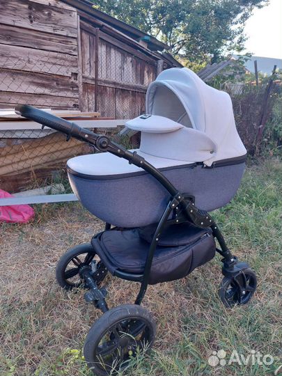 Коляска 2 в 1 peppy sandra
