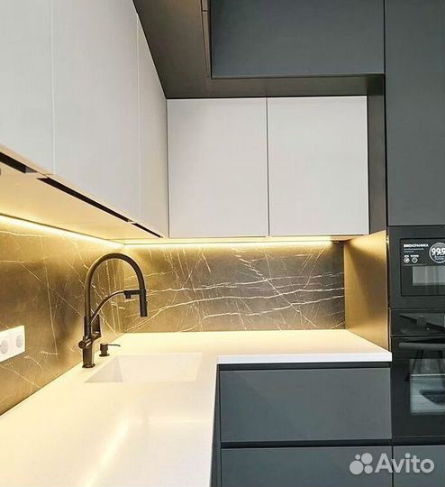 Кухня на заказ с установкой