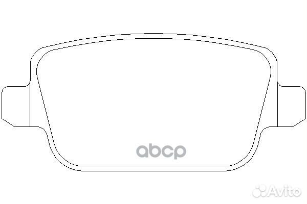 Колодки торм. диск. 1566234 ford