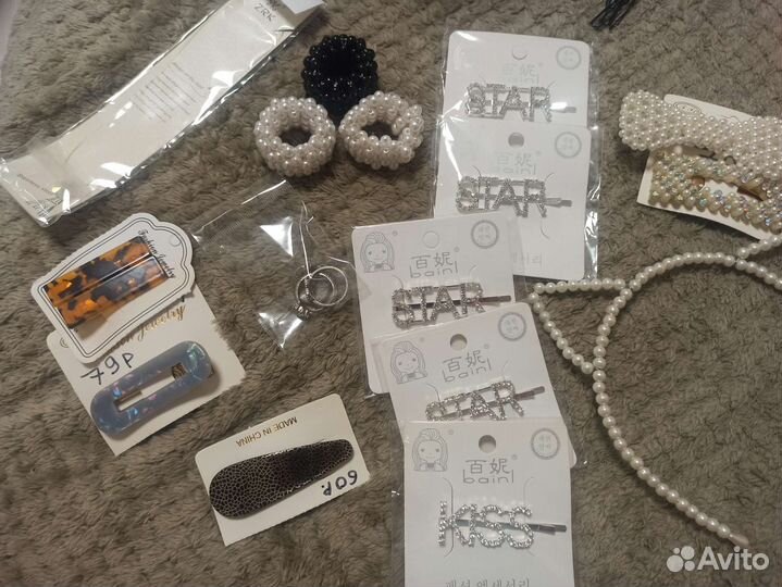 Заколки, ободок