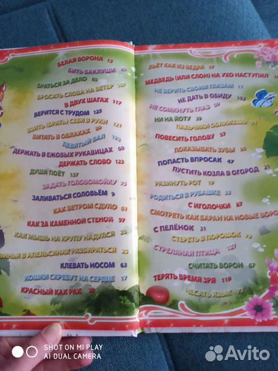 Весёлый фразеологический словарь для детей