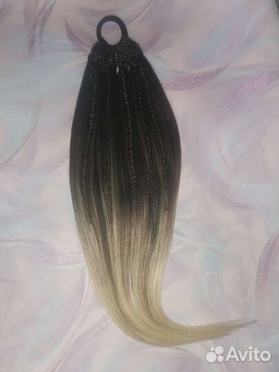 Афрохвост на резинке