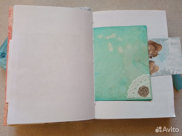 Скрапбукинг. Блокнот ручной работы