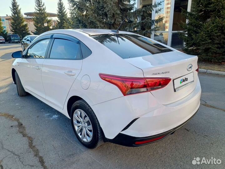 Hyundai Solaris 1.6 AT, 2021, 25 000 км