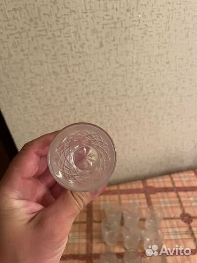 Хрустальные рюмки СССР