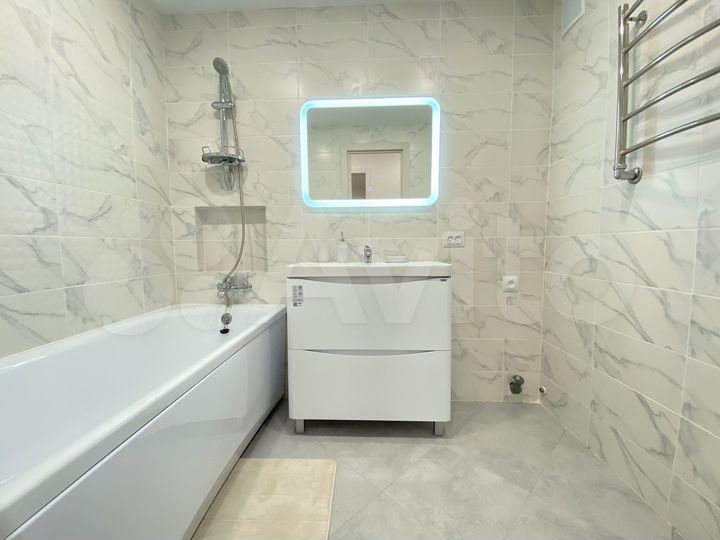 2-к. квартира, 54,8 м², 8/9 эт.