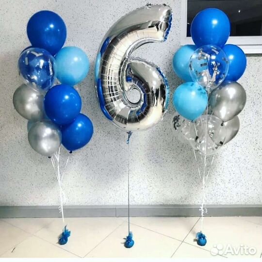 Воздушные шары с гелием