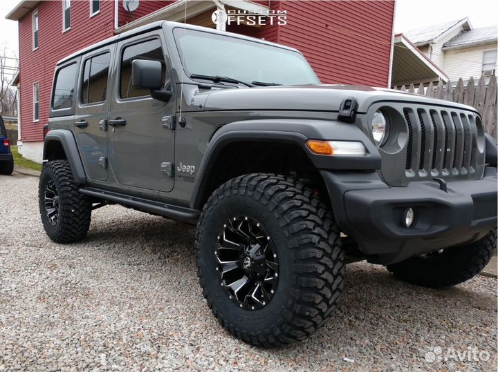 Диски Fuel Assault R17 5x127 ET-12 Jeep Wrangler