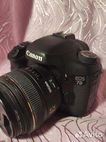 Зеркальный фотоаппарат canon 7d купить в Воронеже | Электроника | Авито