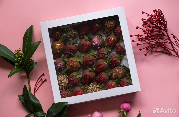 Клубника в шоколаде