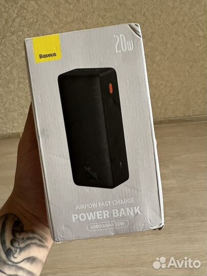 Powerbank baseus 30000 mAh pd повербанк