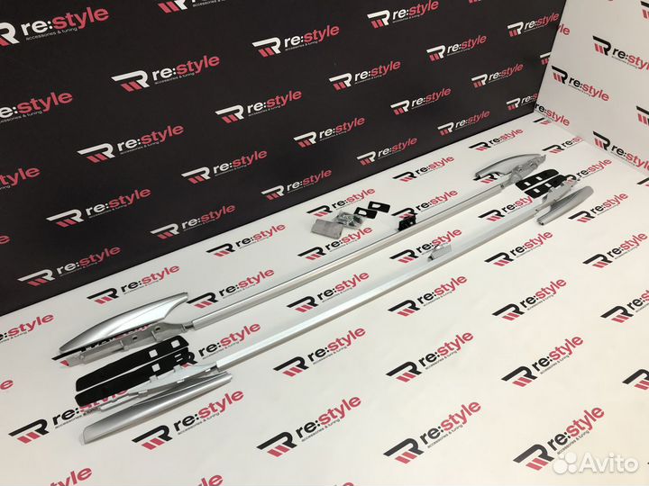 Рейлинги Nissan Patrol 62 Серебро