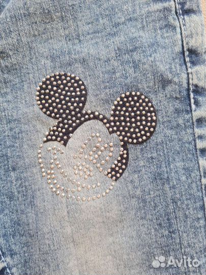 Джинсы для девочки 98