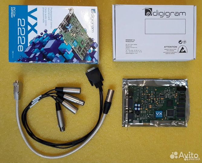 Digigram VX222e PCIe звуковая карта