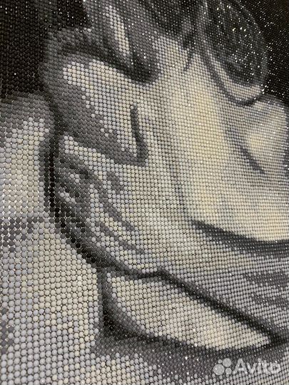 Алмазная мозаика готовая на подрамнике