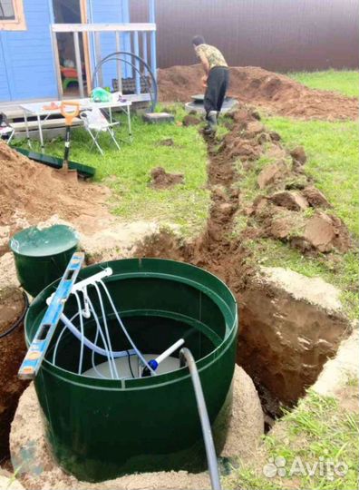 Септик под ключ с гарантией