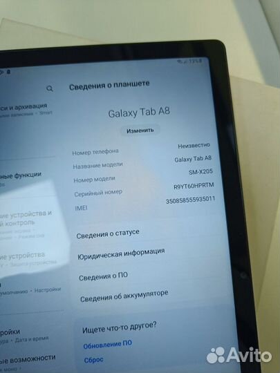 Планшет Samsung Galaxy Tab A8 64GB LTE SM-X205