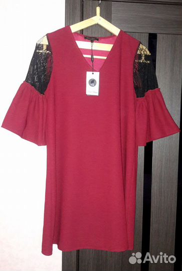 Платье цвета burgund