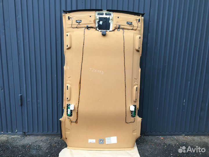 Потолок черный BMW X3 F25 10-14