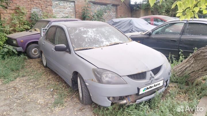 Mitsubishi Lancer 1.8 CVT, 2004, битый, 240 000 км