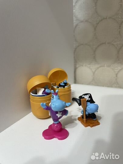 Киндер сюрприз леди баг бегемотики чупачупс