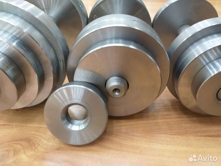 Гантели новые 10-16 кг, металлические