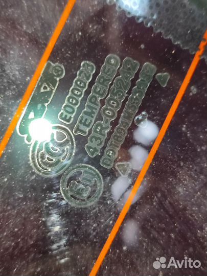 Стекло заднее Daewoo Nexia