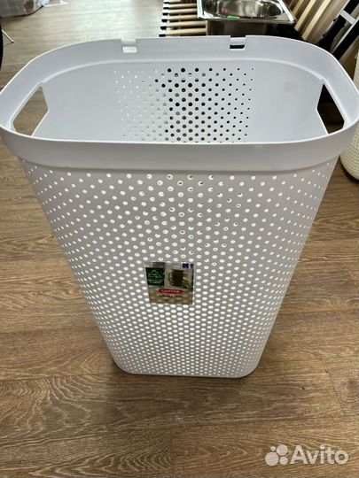 Корзина для белья infinity 59л белая