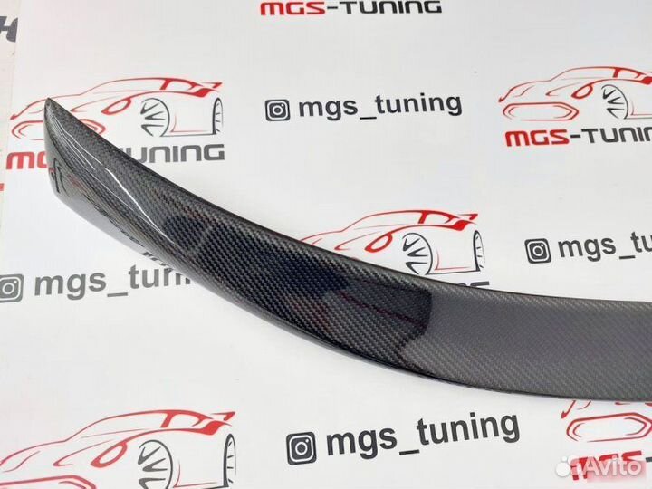 Спойлер M-Performance на BMW X6 F16 Карбон