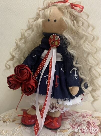 Интерьерная кукла ручной работы