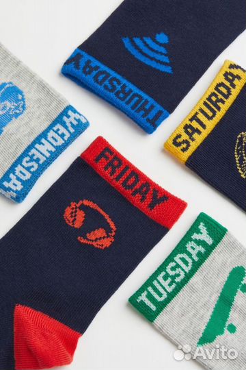 Носки hm 7 пар 22/24