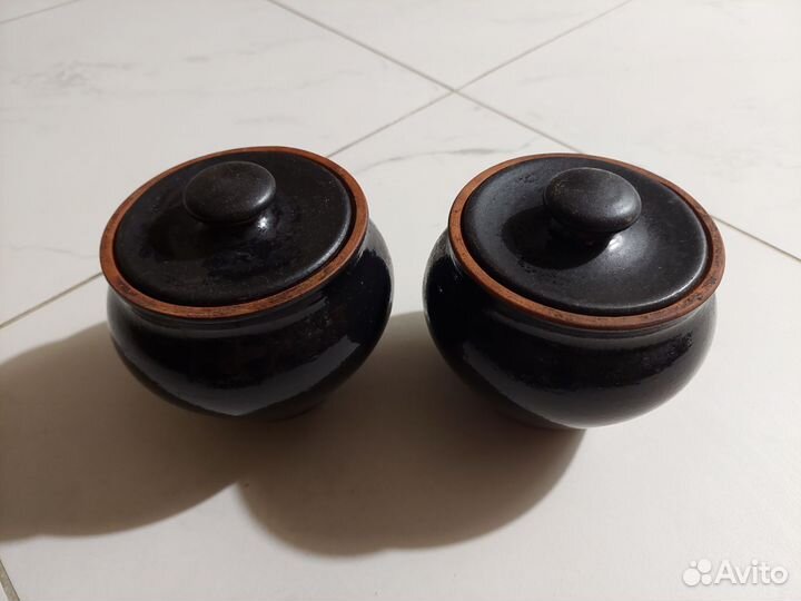 Горшки для запекания, 2 шт