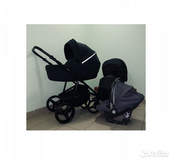 Коляска 3в1 noordi Luno adamex эксклюзив