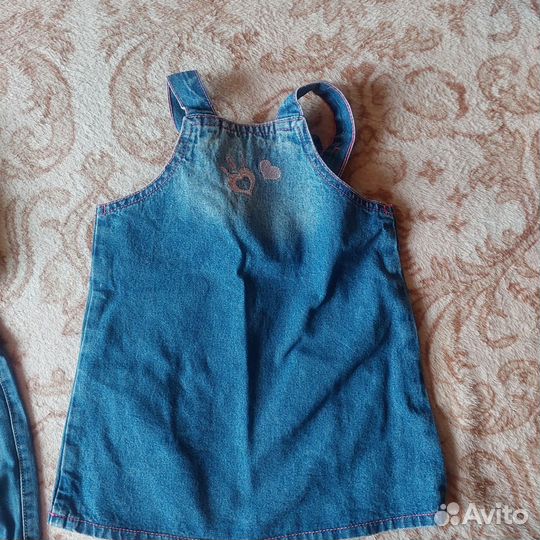 Детские вещи на девочку пакетом 86 92