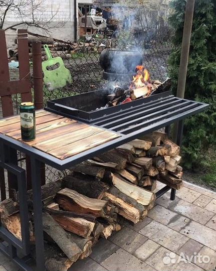 Мангал, мангальная зона, барбекю