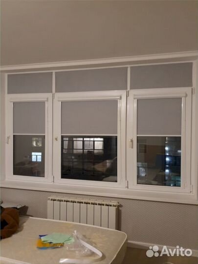 Рулонные шторы день -ночь