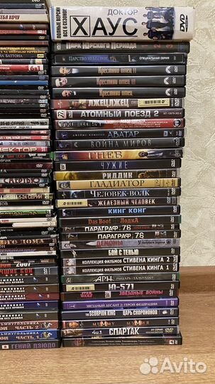 Dvd диски с фильмами, сериалами, боями