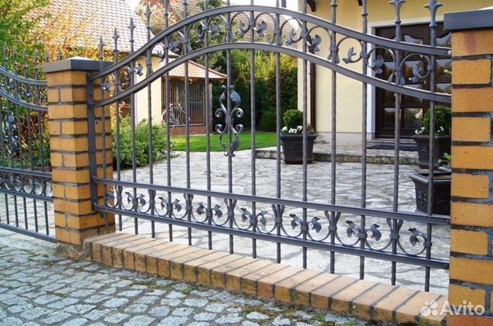 Кованный забор тпп KZ-31
