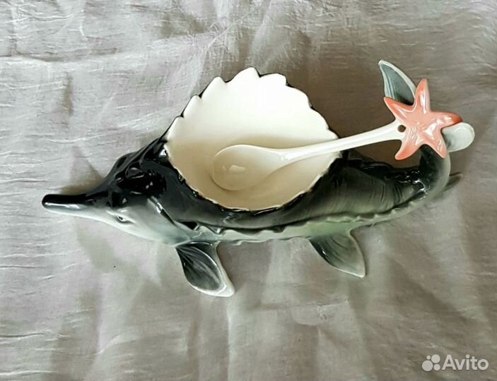 Икорница «Рыбка» с ложкой