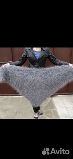 Пуховый платок