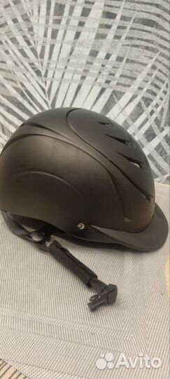 Шлем для верховой езды регулируемый 55-59см