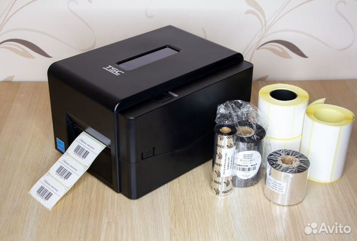 Принтер для чеков/наклеек/этикеток TSC TE200