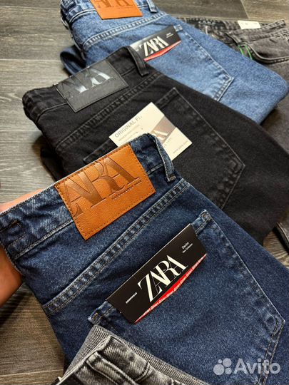 Мужские Джинсы Zara Рваные Размеры 46-56