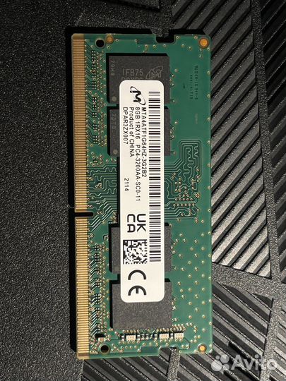 Оперативная память ddr4 3200mhz 8gb для ноутбука