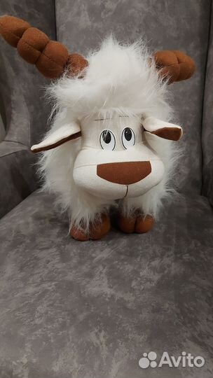 Козел баран сувенир мягкая игрушка думка с Кавказа