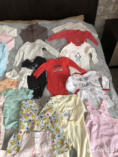 Пакет вещей на девочку 6-12 месяцев