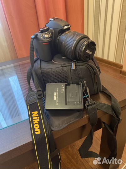 Фотоаппарат / Зеркальная камера Nikon D3100 18-55