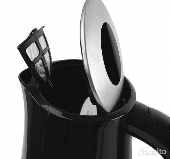 Чайник электр.Vitеk,1,7л,скрытый диск,черный,новы